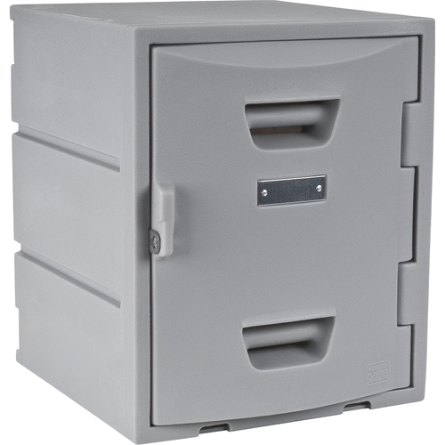 Locker, 15" x 15" x 18", Grey, Assembled Northern Industrial Supply Inc.
