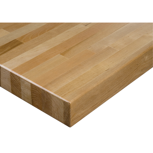 Laminated Hardwood Workbench Top, 48" W x 30" D, Square Edge, 1-3/4" Thick Northern Industrial Supply Inc.