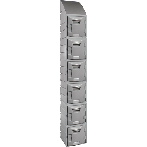 Casier, 12" x 15" x 12", Gris, Assembl&eacute; Northern Industrial Supply Inc.