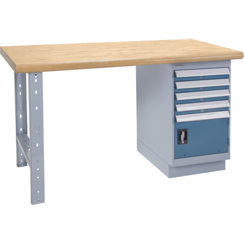 Heavy-Duty Workbench, Door w/ Drawer Combination, 1500 lbs. Cap., 60" W x 36" D, 34" H Northern Industrial Supply Inc.