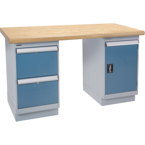 &eacute;tabli, Porte & tiroirs, Cap 2500 lb, 60" la x 36" p, 34" h Northern Industrial Supply Inc.