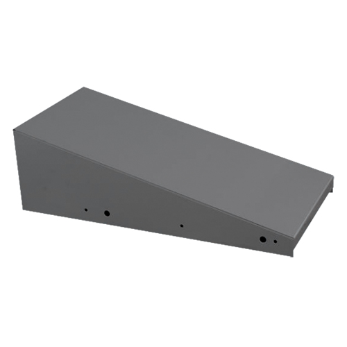 Clean Line Economy Lockers Slope Top, 4 Bank, 18" D x 48" W x 6" H, Steel Northern Industrial Supply Inc.