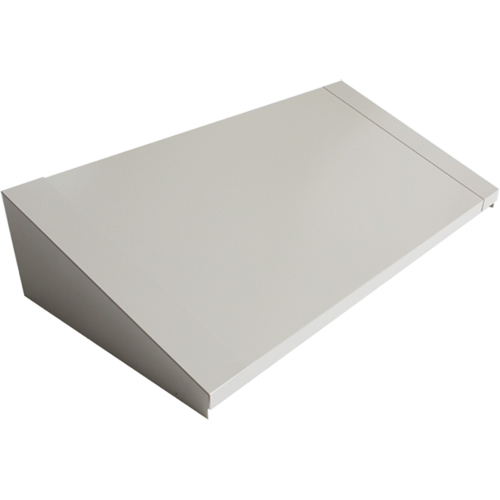 All-Welded Concorde - Heavy-Duty Lockers Sloping Top, 3 Bank, 18" D x 36" W x 6" H, Grey, Steel Northern Industrial Supply Inc.