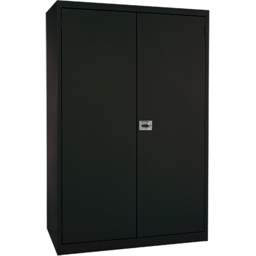 Armoires de rangement Hi-Boy profondes, Acier, 4 Tablettes, 72" h x 36" la x 24" P, Noir Northern Industrial Supply Inc.