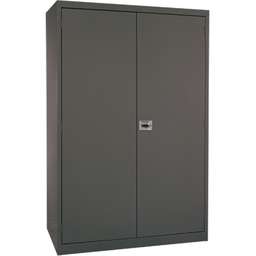 Armoires de rangement Hi-Boy profondes, Acier, 4 Tablettes, 72" h x 36" la x 24" P, Charbon Northern Industrial Supply Inc.
