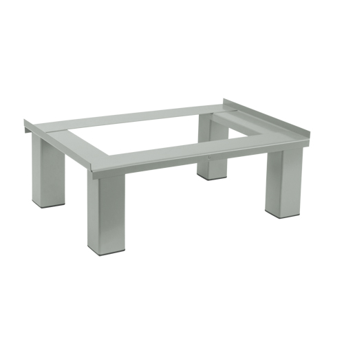 Base sur pied, 1 Blocs, 6" lo x 12" la x 18" p, Gris, Acier Northern Industrial Supply Inc.