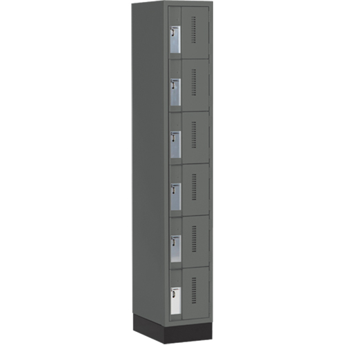 Casiers robustes Concorde, 6 niveaux, 12" x 18" x 76", Acier, Charbon, Soud&eacute; (assembl&eacute;) Northern Industrial Supply Inc.