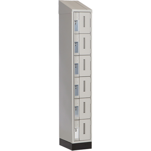 Casiers robustes Concorde, 6 niveaux, 12" x 18" x 82", Acier, Gris, Soud&eacute; (assembl&eacute;) Northern Industrial Supply Inc.