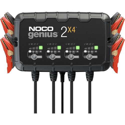 Genius&reg; 2X4 4-Bank, 8-Amp Battery Charger Northern Industrial Supply Inc.