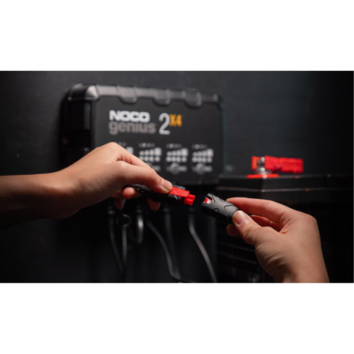Genius&reg; 2X4 4-Bank, 8-Amp Battery Charger Northern Industrial Supply Inc.