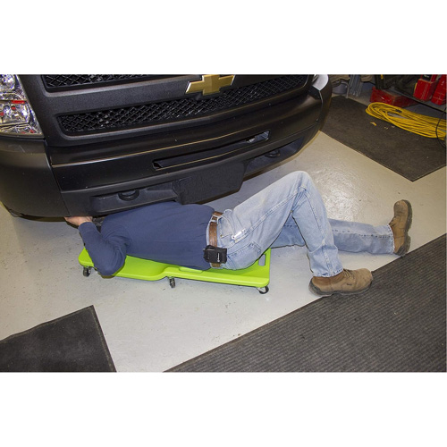 Neon Green Low Profile Plastic Creeper Northern Industrial Supply Inc.