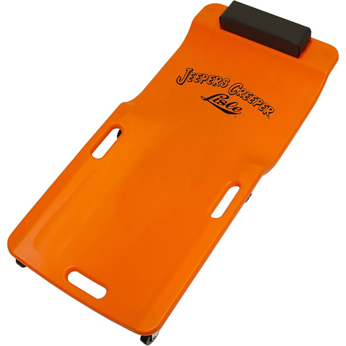 Neon Orange Low Profile Plastic Creeper Northern Industrial Supply Inc.