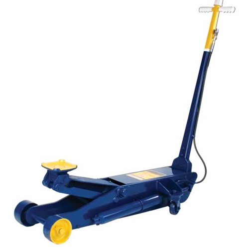 Long Chassis Service Jack, 10 Ton(s) Capacity, 6-3/4" Lowered, 25-1/2" Raised, Air Hydraulic Northern Industrial Supply Inc.