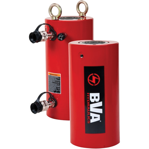 High Tonnage Double Acting Hydraulic Cylinder, 9.84" Stroke, 100 Ton(s) Capacity, 10000 PSI Northern Industrial Supply Inc.