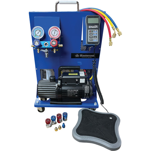 Poste de recharge &eacute;lectronique portable double &agrave; 1 phase R134A/R1234Yf Northern Industrial Supply Inc.