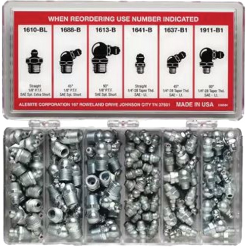 96-Piece Fitting Assortment with Box Northern Industrial Supply Inc.