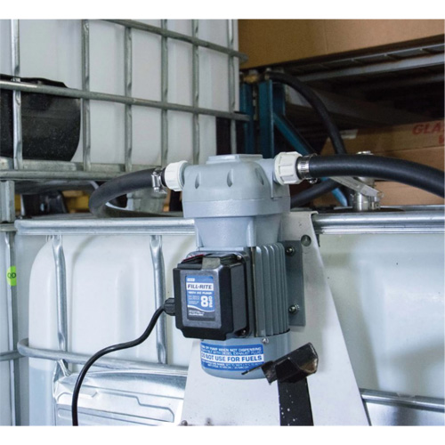 115V AC DEF Transfer Pump & IBC Tote Bracket with Nozzle Northern Industrial Supply Inc.