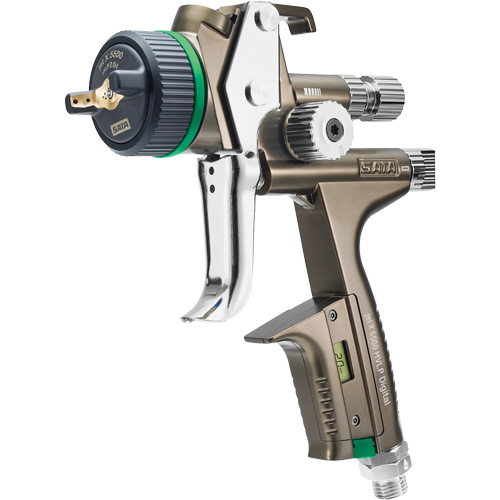 Pistolet de peinture de premi&egrave;re qualit&eacute; pour peinture automobile avec psi num&eacute;rique X5500 HVLP 1,2 I RPS D, Entr&eacute;e d'air 1/4" NPT, 15,19 pi³/min, Capacit&eacute; 0,6 L/0,9 L, 0,17 psi Northern Industrial Supply Inc.