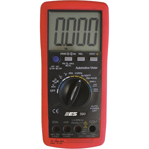 Multim&egrave;tre num&eacute;rique professionnel pour automobile avec &eacute;tui Northern Industrial Supply Inc.