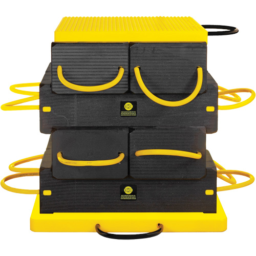 Ensemble de syst&egrave;me de sout&egrave;nement en composite CribLok 10 mcx Northern Industrial Supply Inc.