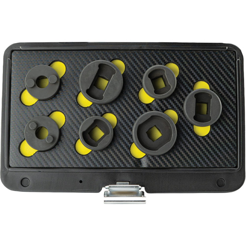 Threaded Leaf Spring Shackle Pin Remover & Installation Master Set, 7 Pieces, 1/2" Drive Size Northern Industrial Supply Inc.