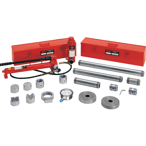 20-Ton Capacity Collision/Maintenance Repair Kit with Forged Adapters Northern Industrial Supply Inc.