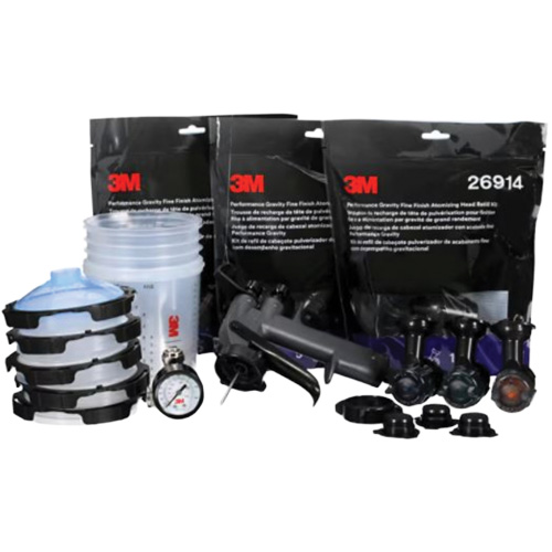 Performance Fine Finish Spray Gun System with PPS Cups, 13 CFM, 29 PSI Northern Industrial Supply Inc.