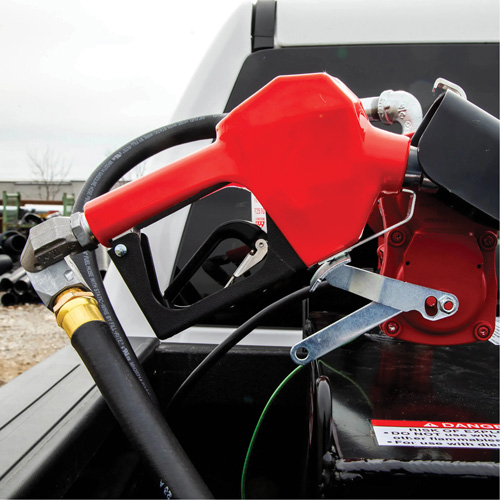 Pistolet de distribution automatique rouge pour essence Northern Industrial Supply Inc.