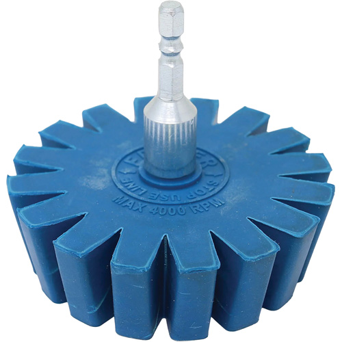 Roue &agrave; gomme &agrave; engrenage conique avec adaptateur d'arbre &agrave; connexion rapide Northern Industrial Supply Inc.