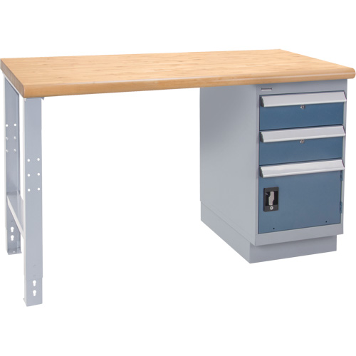 &eacute;tabli industriel, Porte a/combinaison de tiroirs, Cap 1000 lb, 36" la x 72" p, 34" h Northern Industrial Supply Inc.
