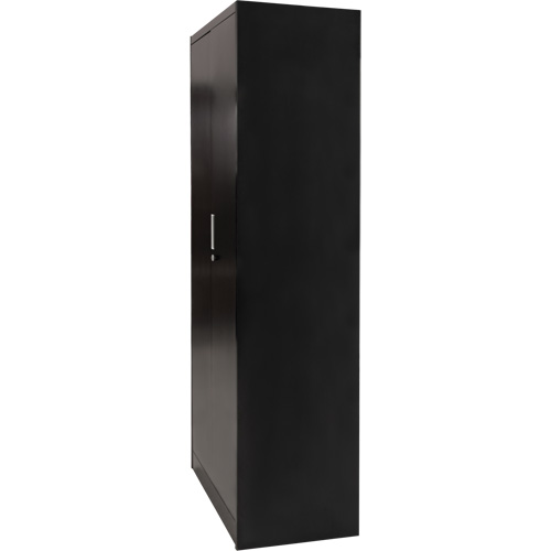 Armoire de rangement combin&eacute;e, 36" la x 18" p x 72" h, Noir Northern Industrial Supply Inc.