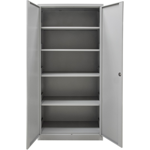 Armoires de rangement Hi-Boy, Acier, 4 Tablettes, 72" h x 36" la x 18" P, Gris Northern Industrial Supply Inc.