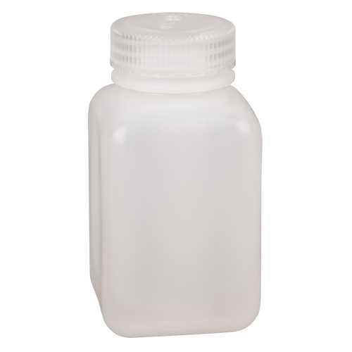 Easy-Grip Space-Saver Bottles, Square, 8 oz., Plastic Northern Industrial Supply Inc.