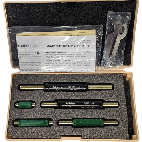 5-Piece Micrometer Pin Setting Standard Set Northern Industrial Supply Inc.