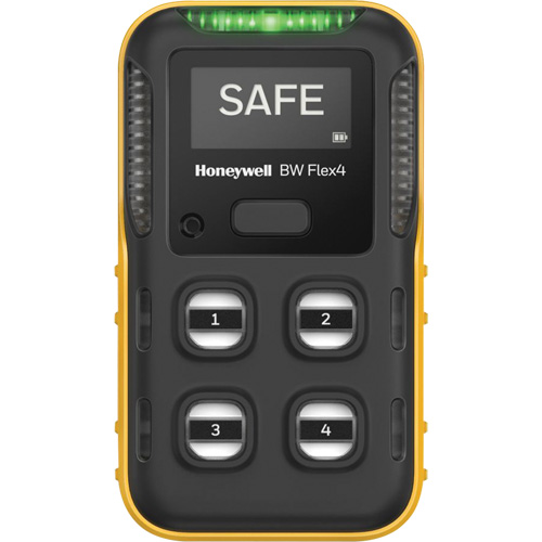 BW Flex Gas Detector, 4 Gas, LEL - CO - H2S -O2 Northern Industrial Supply Inc.