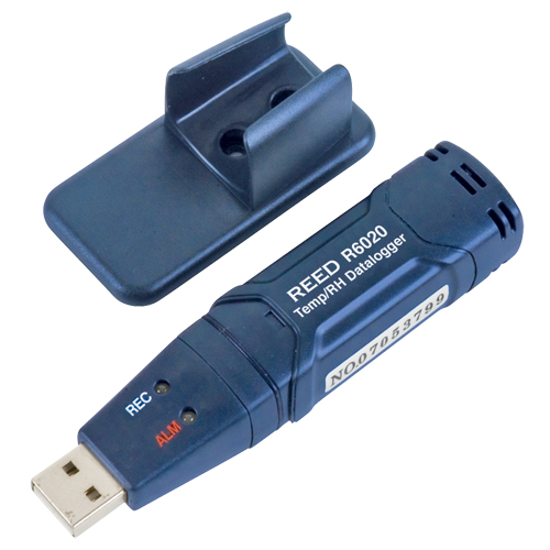 Enregistreur de donn&eacute;es de temp&eacute;rature/humidit&eacute; avec certificat de calibration, -35°C &agrave; 80°C (-31°F &agrave; 176°F) Northern Industrial Supply Inc.