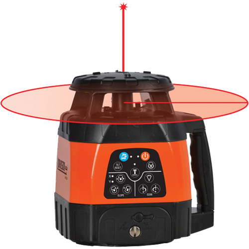 Red Beam Self-Leveling Horizontal & Vertical Rotary Laser, 200' (60 m), 635 Nm Northern Industrial Supply Inc.