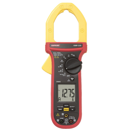 AMP-330 Motor Maintenance TRMS Clamp Meter, AC/DC Voltage, AC/DC Current Northern Industrial Supply Inc.