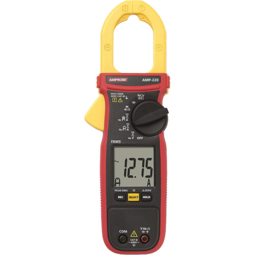 AMP-220 TRMS Clamp Meter, AC/DC Voltage, AC/DC Current Northern Industrial Supply Inc.