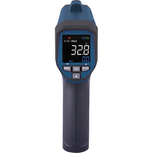 Professional Infrared Thermometer, -26 - 1472° F ( -32 - 800° C ), 30:1, Adjustable Emmissivity Northern Industrial Supply Inc.
