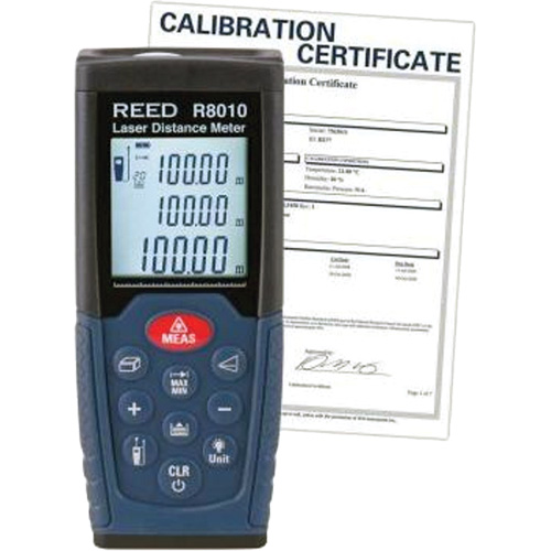 T&eacute;l&eacute;m&egrave;tre laser avec certificat de calibration, 1,92" - 328' (5 cm - 100 m) Gamme de mesure, Num&eacute;rique (&eacute;lectronique) Northern Industrial Supply Inc.