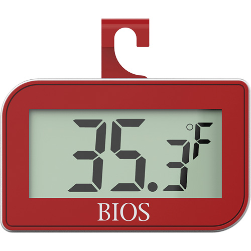 Fridge/Freezer Thermometer, Non-Contact, Digital, -4-122°F (-20-50°C) Northern Industrial Supply Inc.