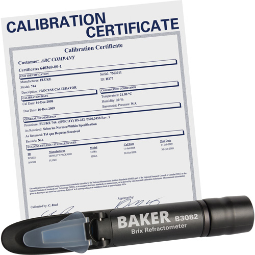 R&eacute;fractom&egrave;tre avec certificat ISO, Analogue (verre-regard)-Num&eacute;rique, Br Northern Industrial Supply Inc.