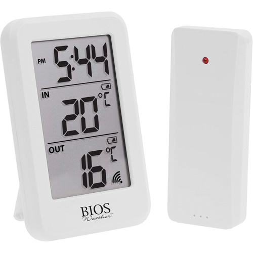 Thermom&egrave;tre sans fil int&eacute;rieur/ext&eacute;rieur, Sans contact, Num&eacute;rique, -40-158°F (-40-70°C) Northern Industrial Supply Inc.