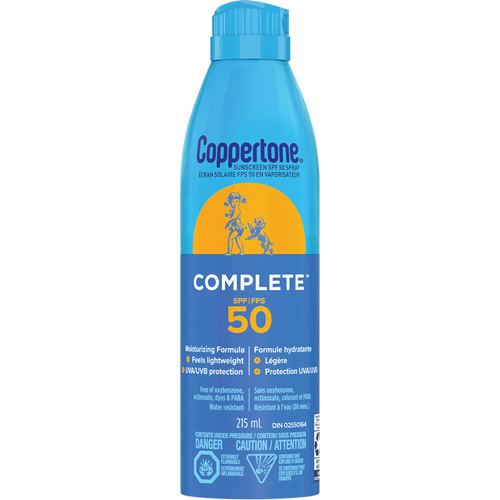 &eacute;cran solaire r&eacute;sistant &agrave; l'eau Sport, FPS 50, A&eacute;rosol Northern Industrial Supply Inc.