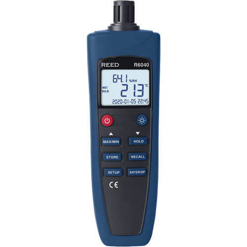 Psychrom&egrave;tre/Thermohygrom&egrave;tre, 0% - 99,9% HR, -4°- 158° F ( -20° - 70° C ) Northern Industrial Supply Inc.