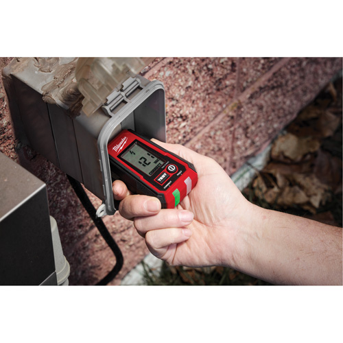 Voltage Detector with LED & GFCI Receptacle Tester Kit, 50 V - 1000 V, Display & Sound Alert Northern Industrial Supply Inc.