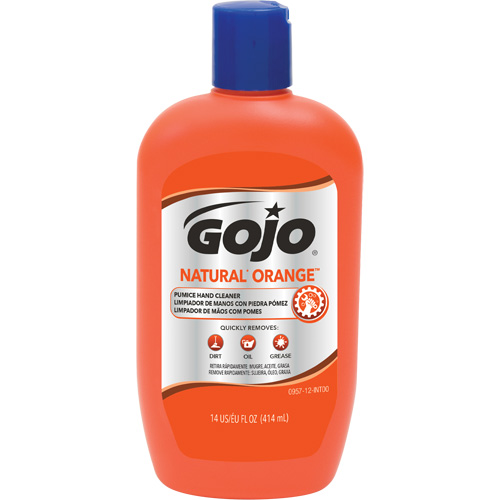 Natural Orange Hand Cleaner, Pumice, 414 ml, Bottle, Citrus/Orange Northern Industrial Supply Inc.