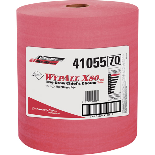 Chiffons X80, Robuste, 13-2/5' lo x 12-1/2" la Northern Industrial Supply Inc.