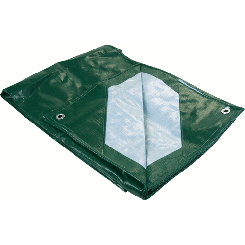Tarp, Heavy-Duty, Green, 60' x 40' x 9 mils Northern Industrial Supply Inc.